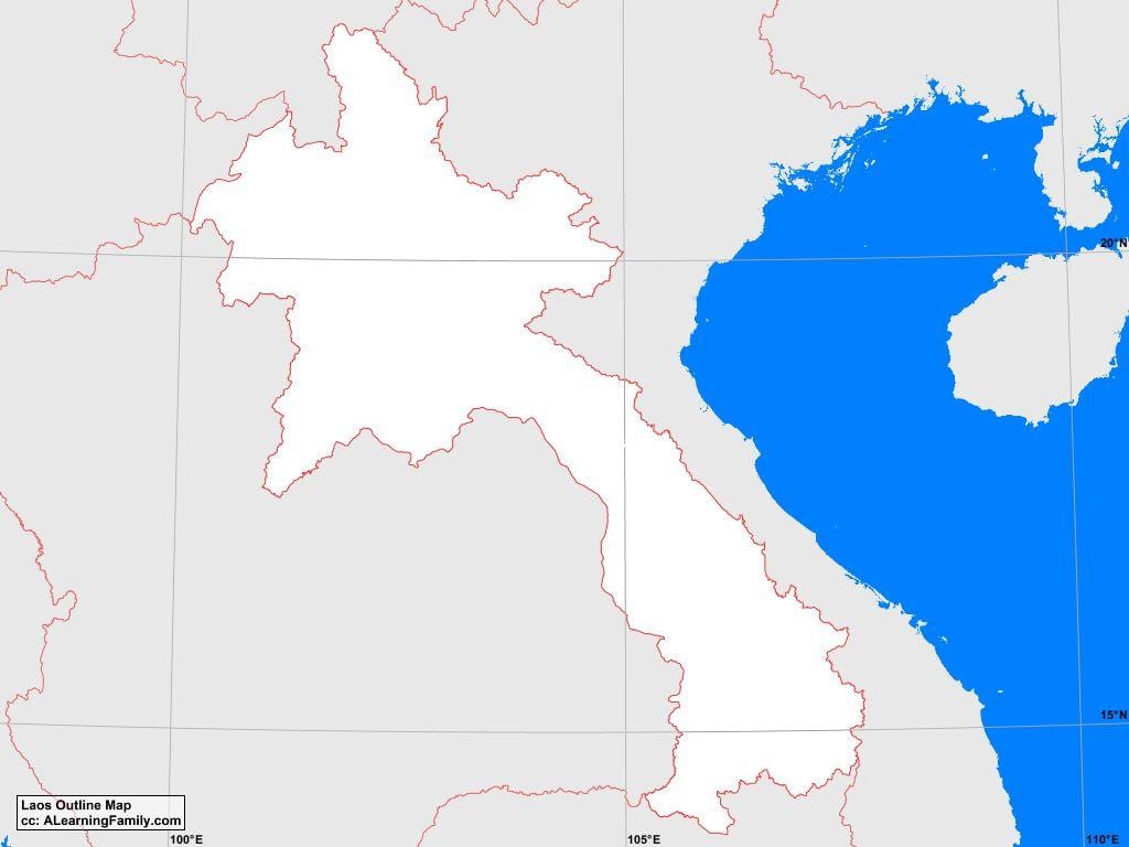 Карта на лаос преглед